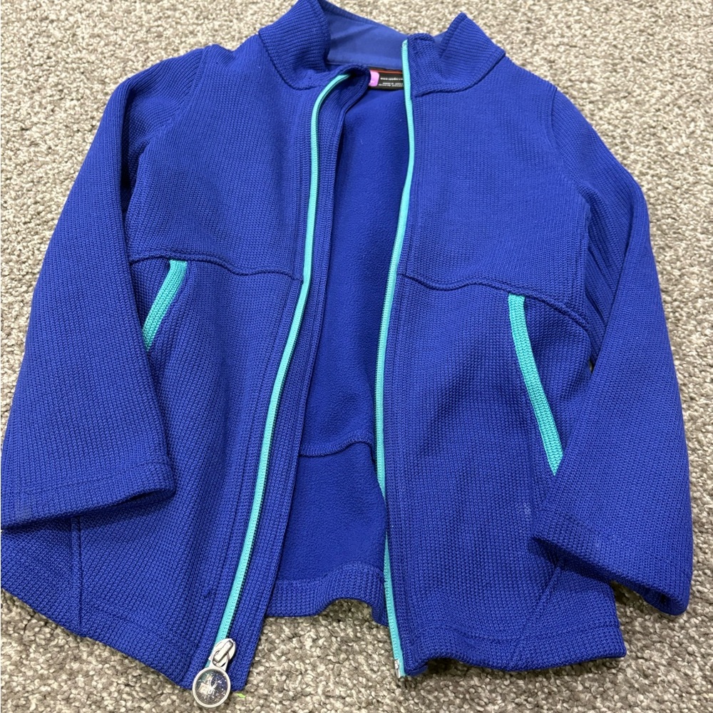 Spyder Blue Purple Light Zip Up S 7/8